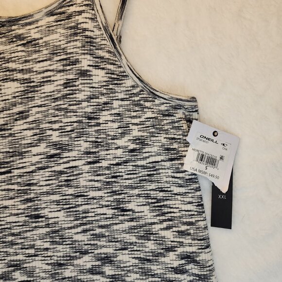 O'NEILL Dress Womens Small Black and White High Neck Summer Dress NWT - Picture 4 of 8